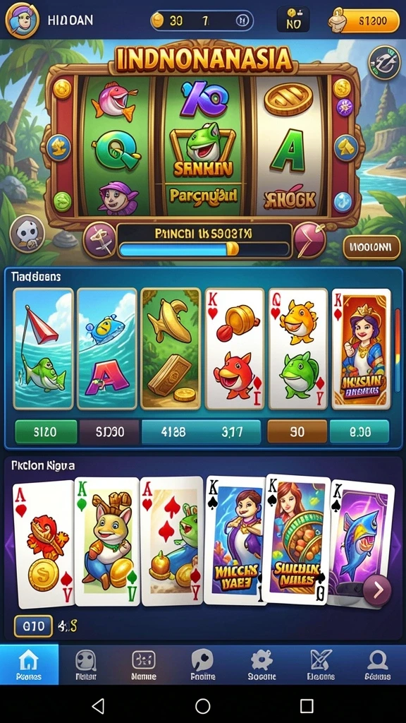 Fitur bonus harian yang memotivasi pemain.