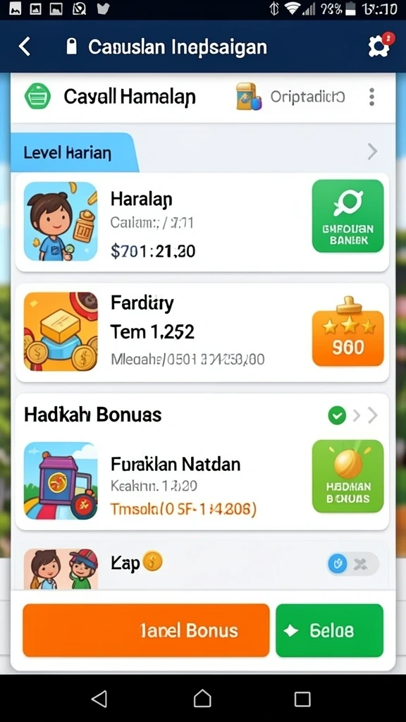 Tampilan antarmuka yang ramah pengguna.