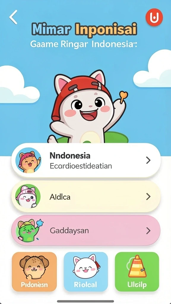 Screenshot menunjukkan level permainan yang menantang.