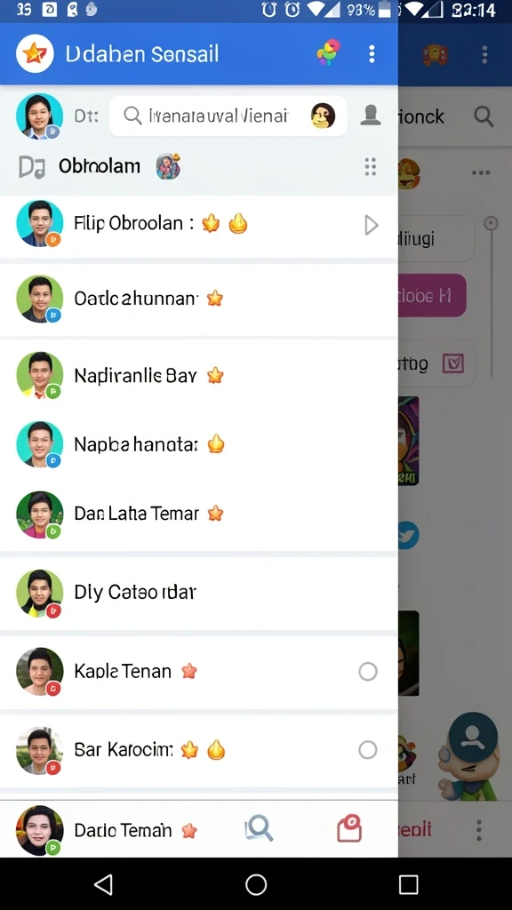Tantangan level yang menegangkan dan seru.
