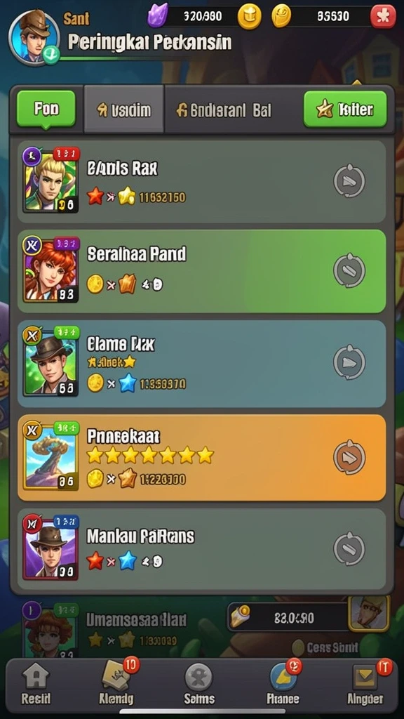 Tangkapan layar menunjukkan suasana battle yang mendebarkan.