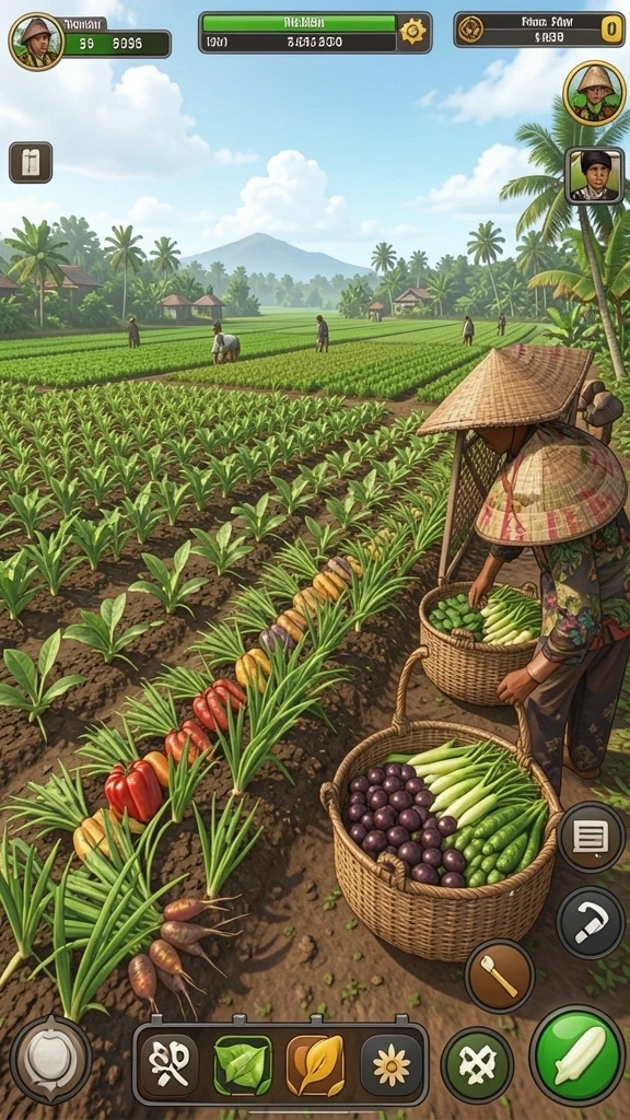 Karakter-karakter menarik dalam game.