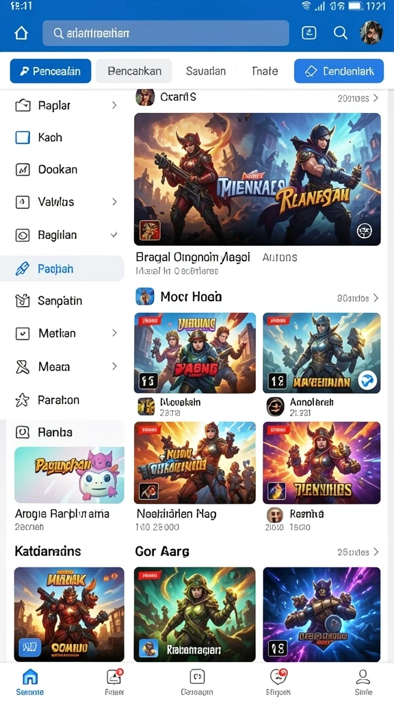 Fitur interaktif yang memikat pemain.