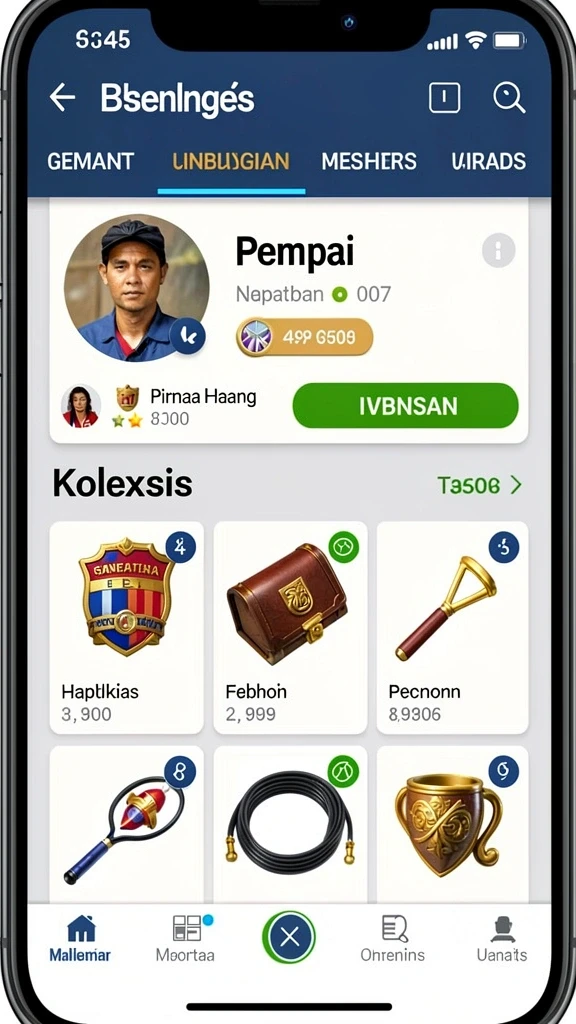 Berbagai tingkat tantangan yang semakin menegangkan.