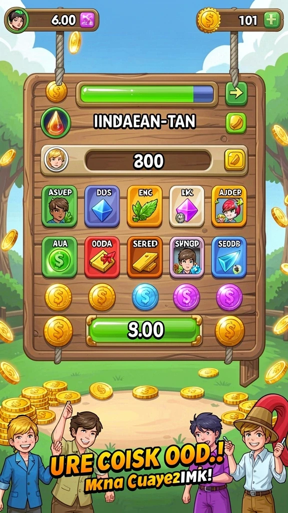 Screenshot menunjukkan karakter utamanya dalam misi.