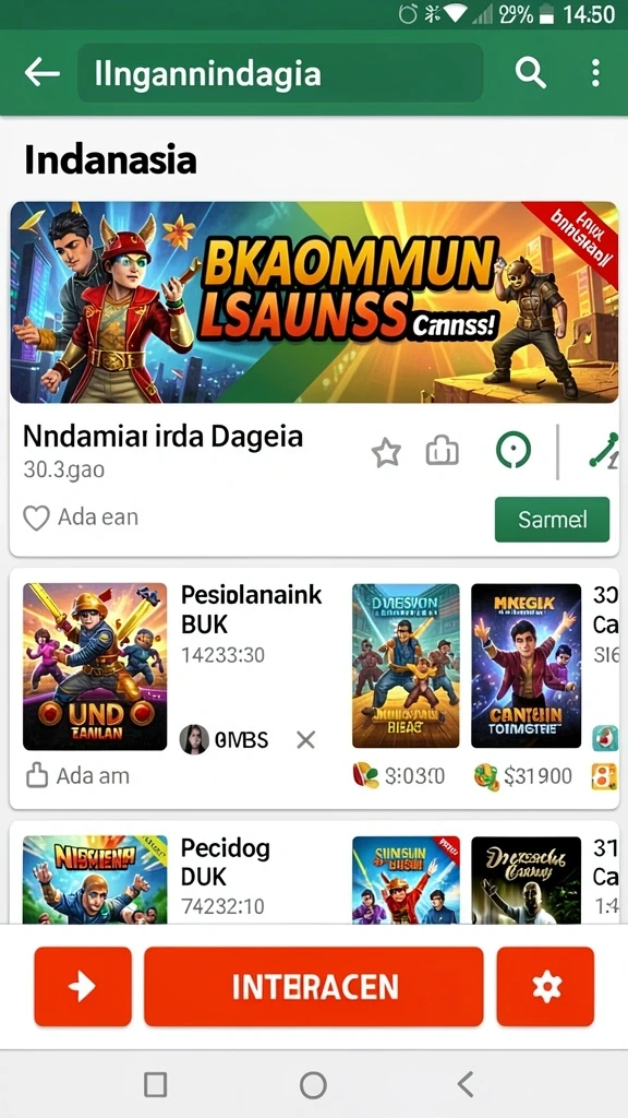 Tampilan antarmuka yang intuitif dan mudah digunakan.