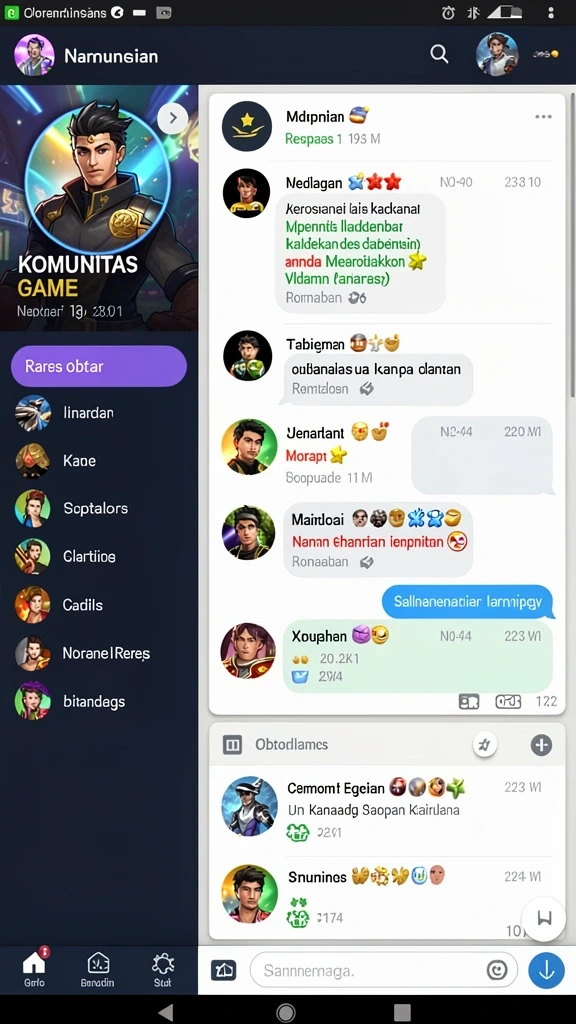 Fitur multiplayer yang membuat permainan lebih seru.