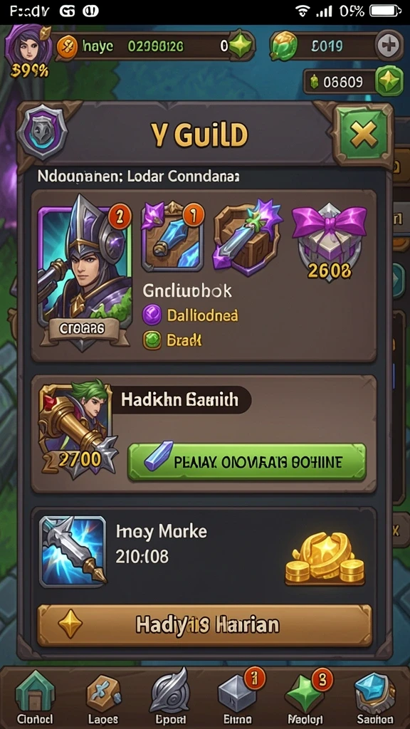 Pemandangan game yang memukau dan detail tinggi.