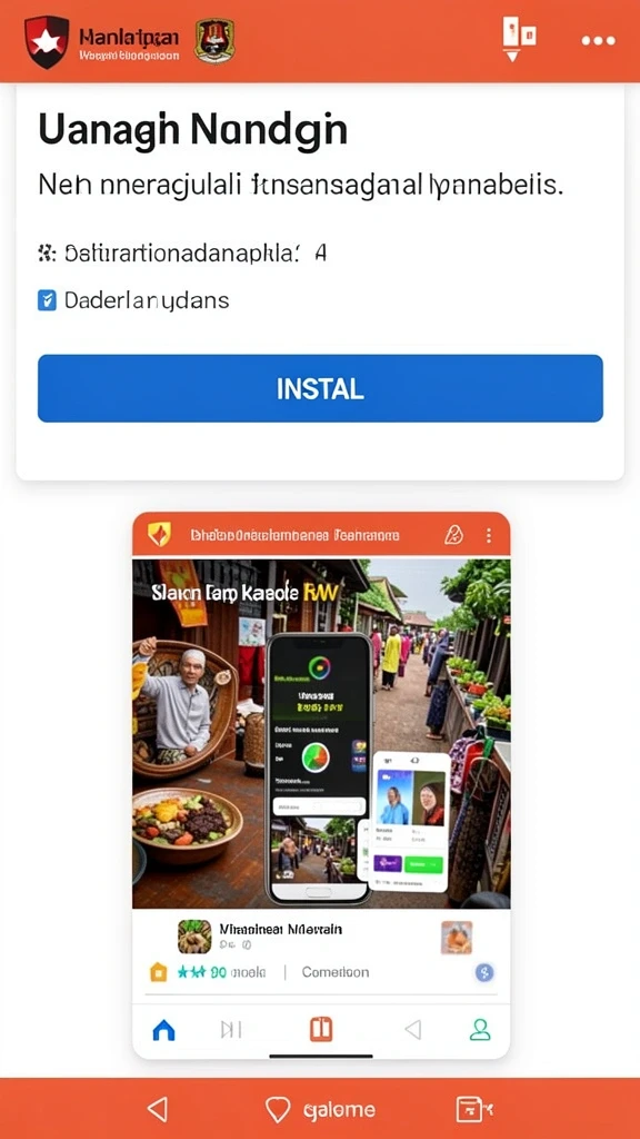 Grafis berkualitas tinggi yang mempercantik permainan.