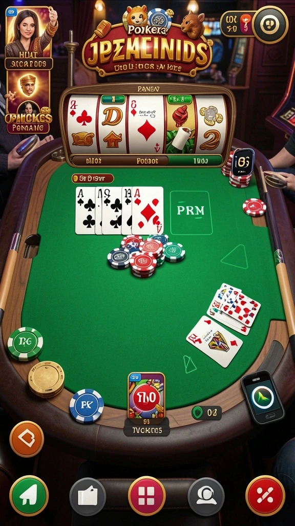 Tampilan utama aplikasi IDAGAME yang menarik