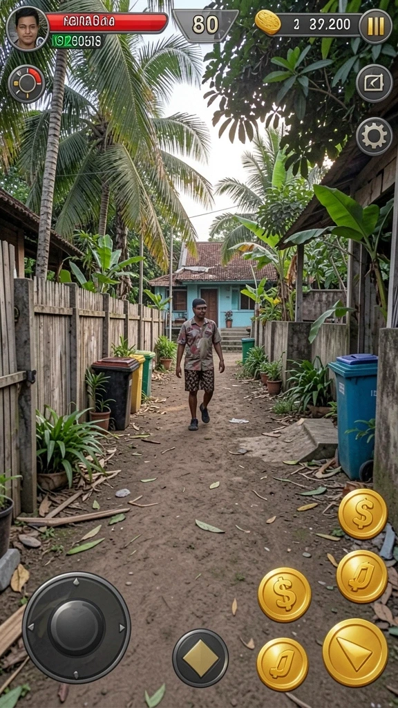 Menampilkan misi menantang di kuil Jepang.