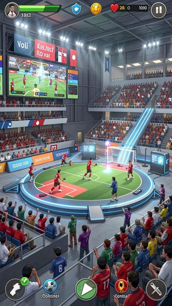 Gameplay seru dengan berbagai pilihan mode.