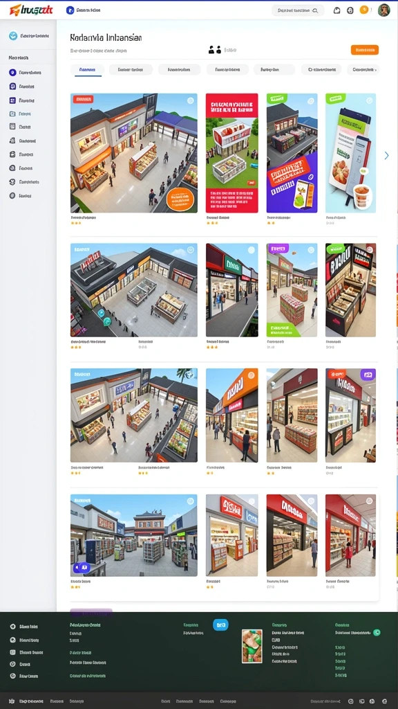 Tampilan awal aplikasi KEDAI168 yang menarik.