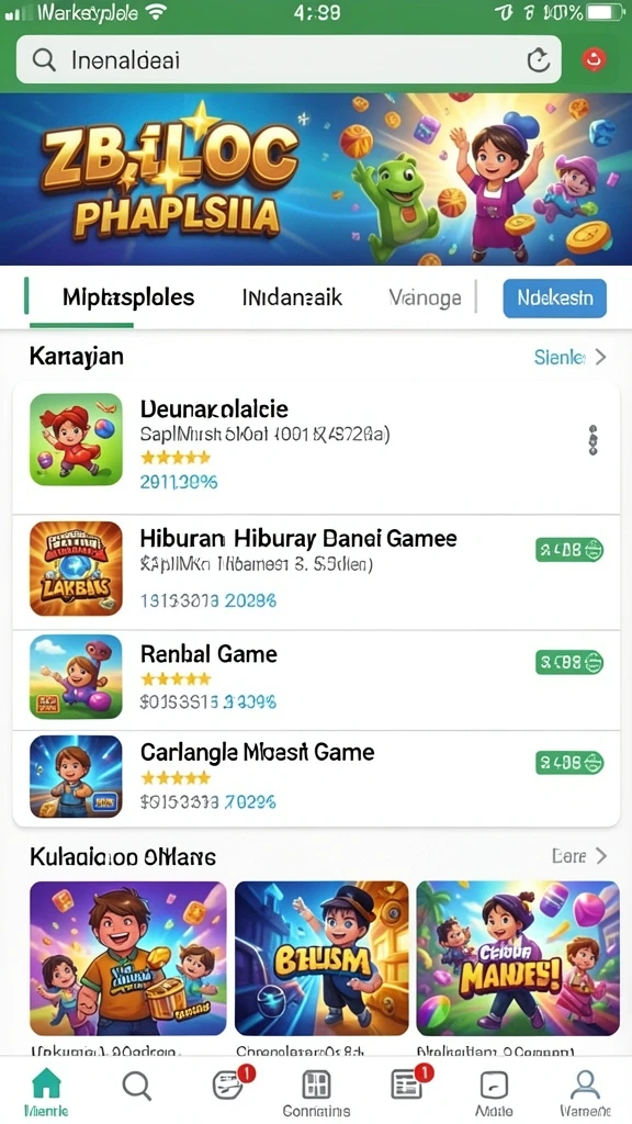 Tampilan antarmuka yang menarik dan mudah digunakan.