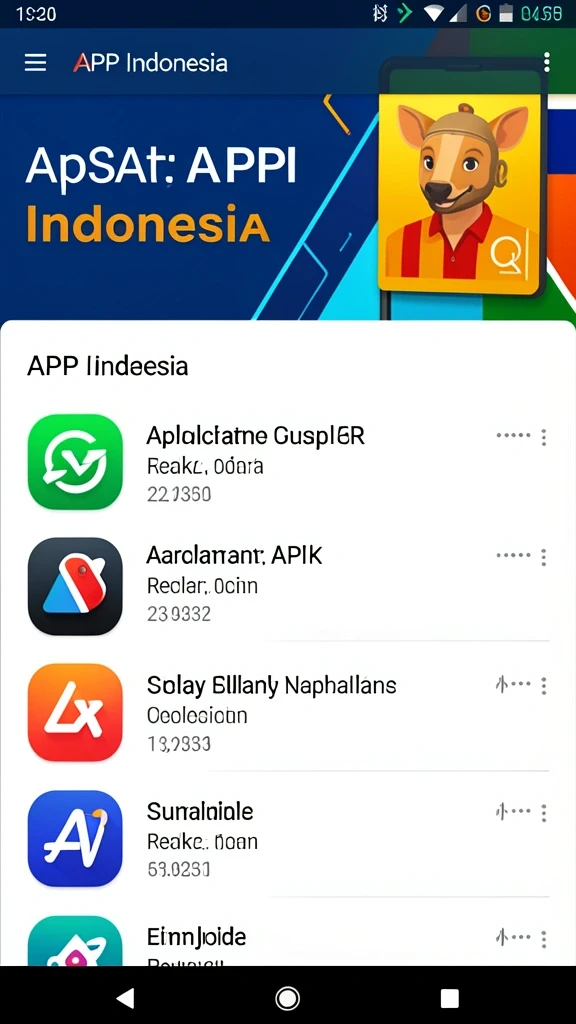 Tampilan awal yang menarik dan mudah dinavigasi.