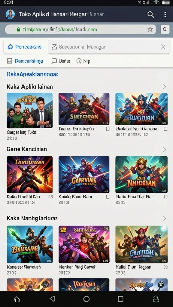 Beragam permainan slot dengan tema menarik.