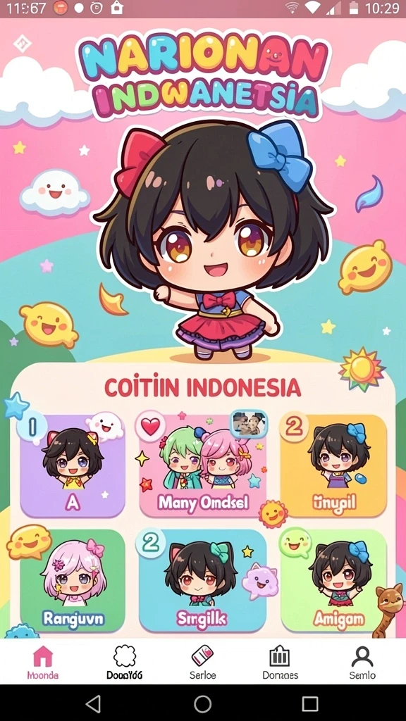 Tampilan utama MAMI188 yang menarik dan mudah dinavigasi.