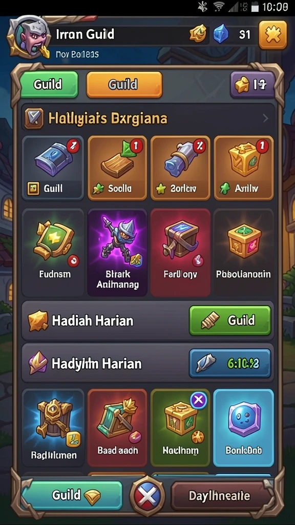 Berbagai karakter unik yang dapat dimainkan.