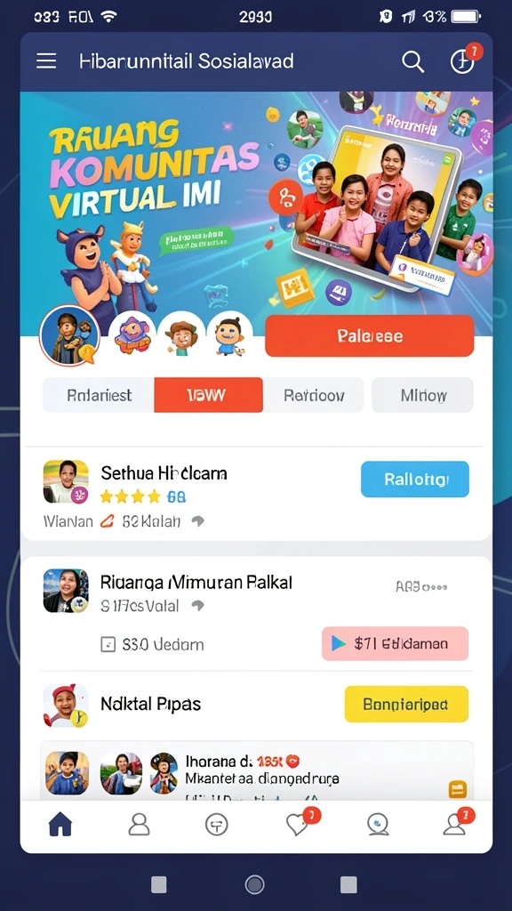 Tampilan antarmuka yang ramah pengguna.