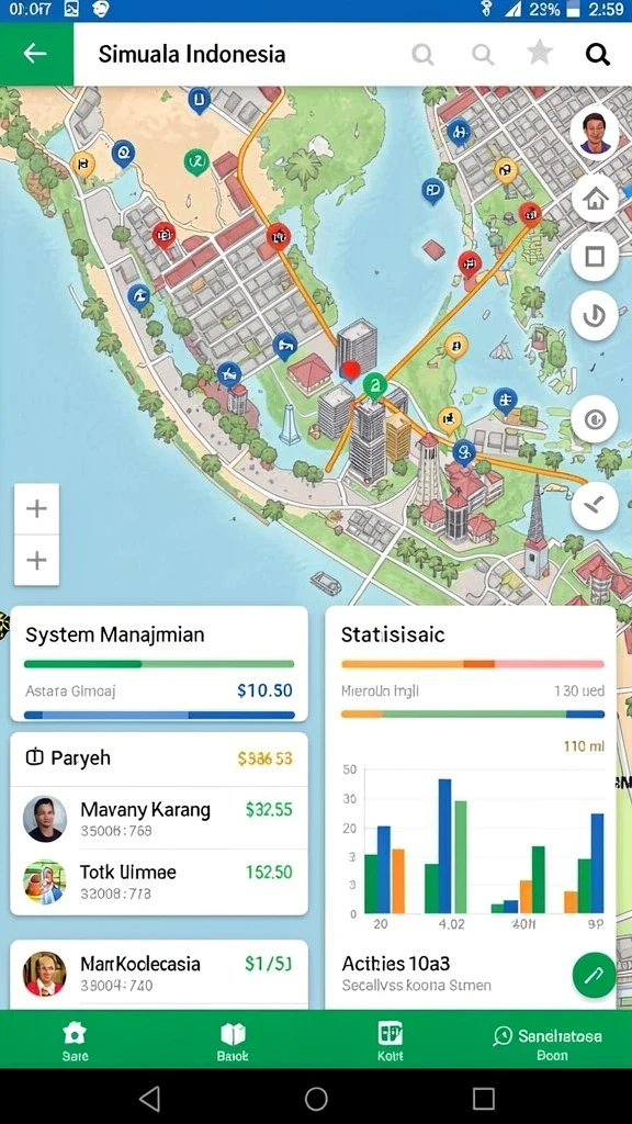 Mode multiplayer yang seru untuk dimainkan bersama teman.