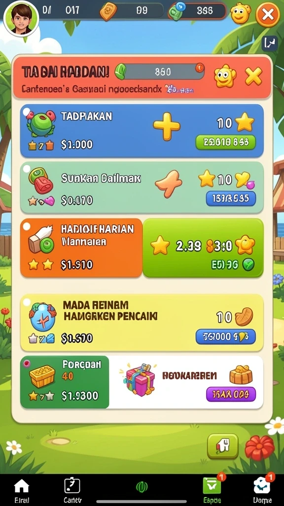Bonus menarik yang membuat bermain semakin menyenangkan.