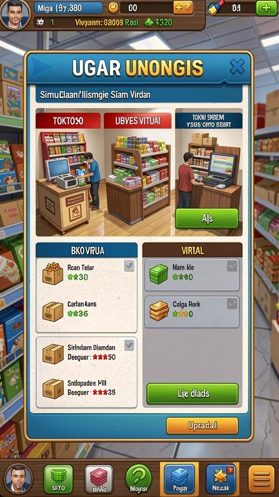 Screenshot momen petualangan seru dalam game.
