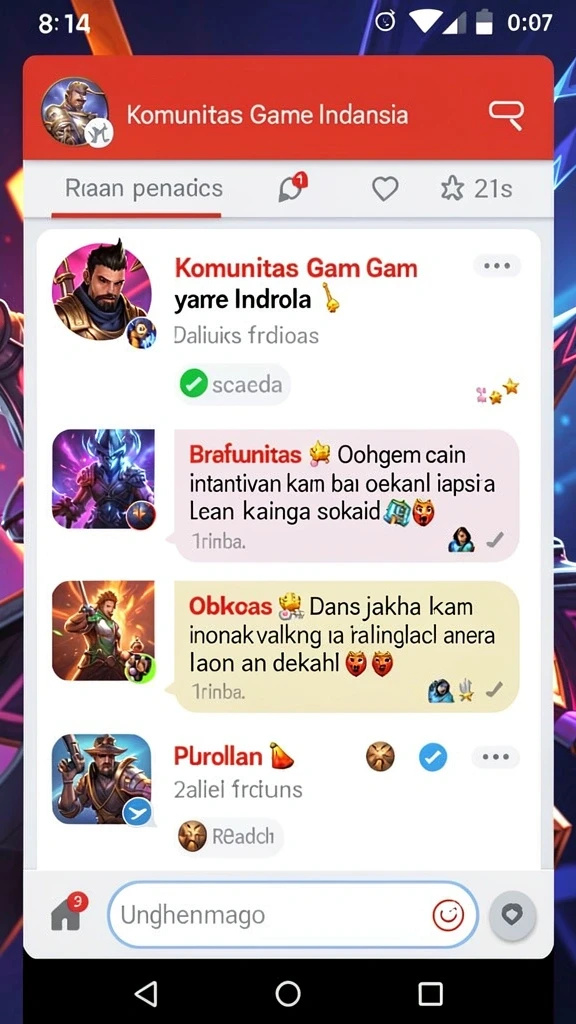 Fitur sosial untuk berkolaborasi dengan pemain lainnya.