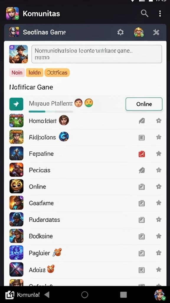 Scene interaksi multiplayer yang seru dan dinamis.