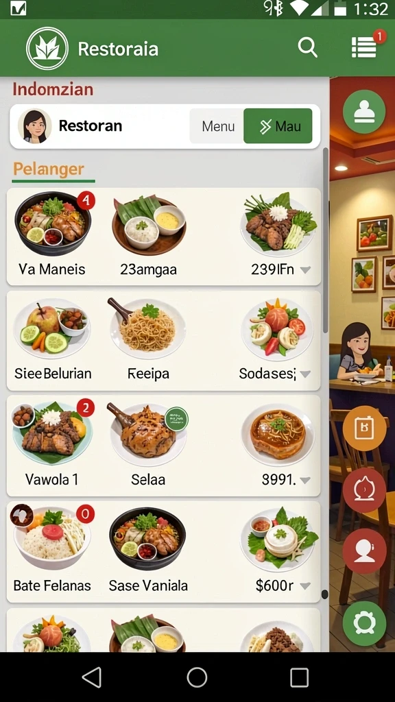 Tangkapan layar menampilkan level petualangan yang menantang.