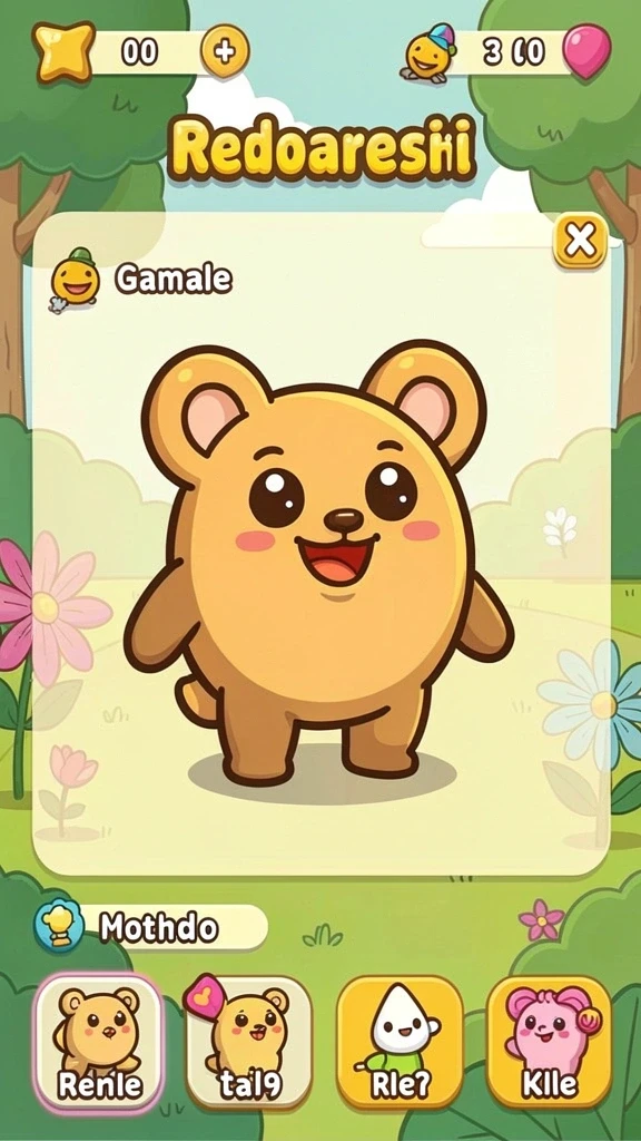 Tangkapan layar memperlihatkan item power-up yang tersedia.