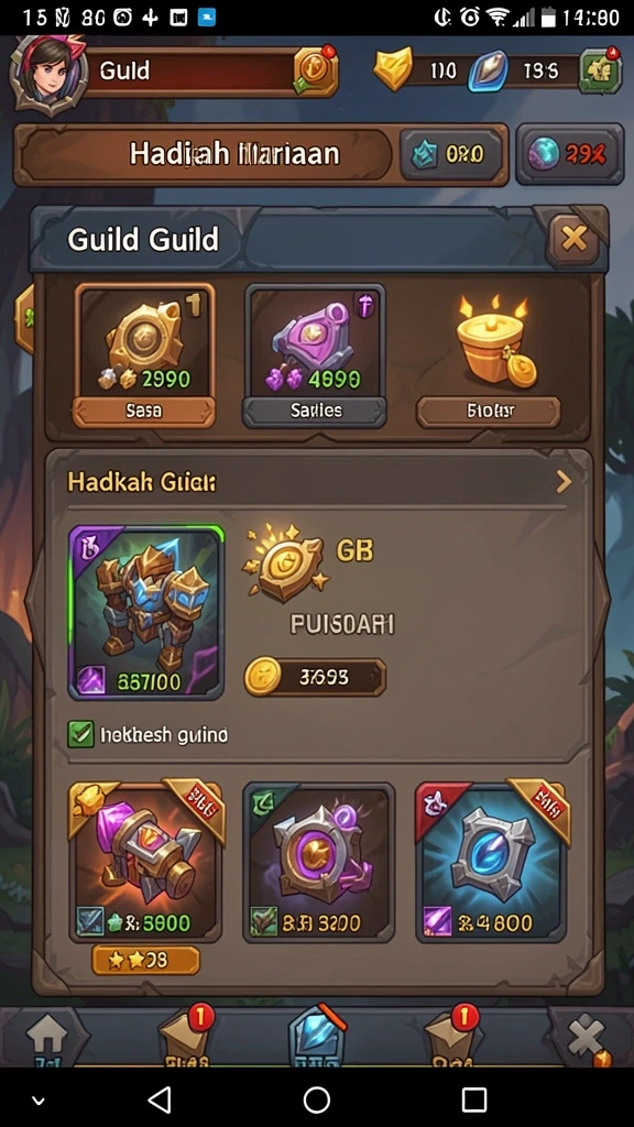 Menu pengaturan yang mudah digunakan dan diakses.