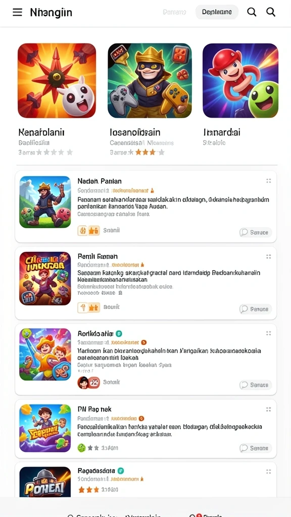Tampilan antarmuka yang menarik dan mudah digunakan.