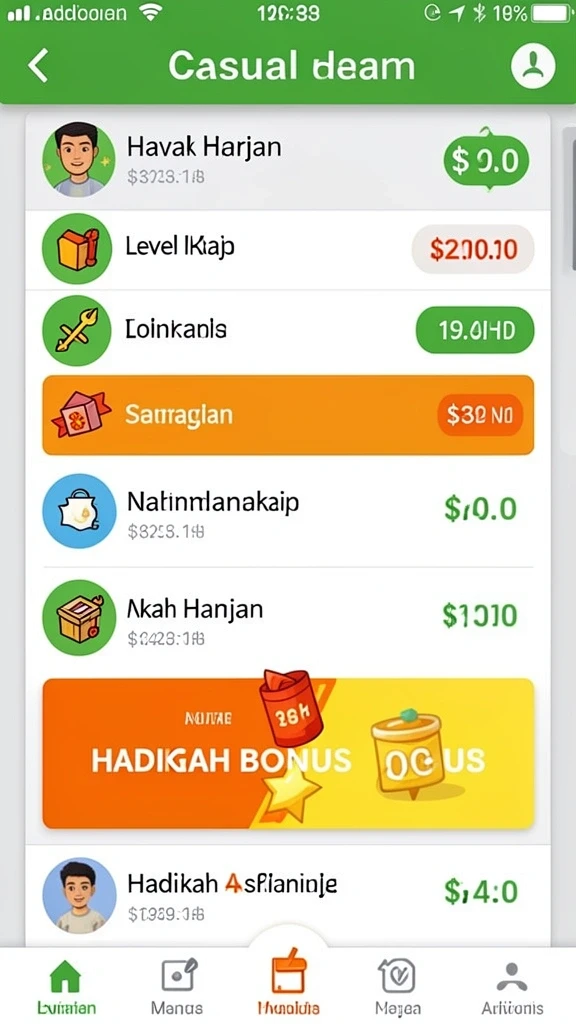 Interaksi sosial antara pemain yang menyenangkan.